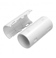 Муфта разборная d32 мм белая (36шт/360шт уп/кор) Промрукав  PR13.0420  Промрукав