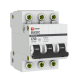 Выключатель автоматический трехполюсный ВА 47-29 50А C 4,5кА Basic  mcb4729-3-50C  EKF