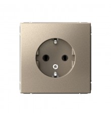 ArtGallery Шампань Розетка с заземлением, 16А, механизм  GAL000543  SE