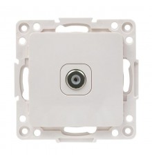 Стокгольм Механизм Розетки TV 1-местной оконечной 10дБ-240МГц белый  EYA00-227-10  EKF