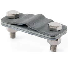 Соединитель продольный проволоки D 8-10 мм и полосы 30-40 мм, сталь горячеоцинкованная(233 A VA)  5336457_V1  OBO Bettermann