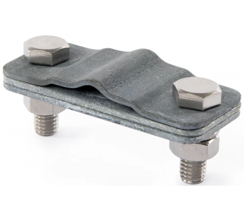 Соединитель продольный проволоки D 8-10 мм и полосы 30-40 мм, сталь горячеоцинкованная(233 A VA)  5336457_V1  OBO Bettermann