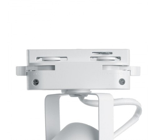 Светильник трековый под лампу GU10, белый AL191  41591  Feron