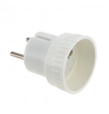 Адаптер-переходник б/з бел. 6А 250В EKF PROxima  AAP6-1  EKF