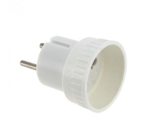 Адаптер-переходник б/з бел. 6А 250В EKF PROxima  AAP6-1  EKF