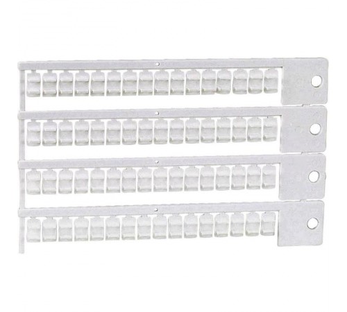 Шильдик маркировочный для интерфейсных колодок версий IRK, IRKM. 64 шт.  IRK-MP  DKC