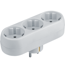 Разветвитель 94 672 NAD-L-3E-WH 3 гн. (в ряд) с/з 94672 Navigator