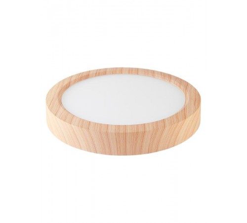 Светильник накладной светодиодный круг "Даунлайт" СПО (сосна) 18 Вт 225*32 мм 4000К   SQ0329-0442  TDM