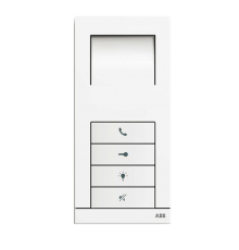 Абонентское устройство, аудио, 4 клавиши, белое  2TMA020020W0064  ABB