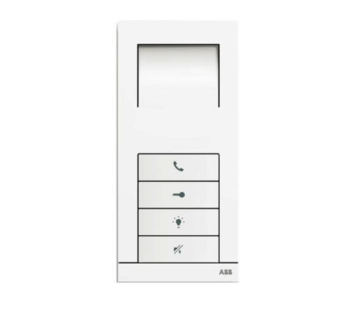 Абонентское устройство, аудио, 4 клавиши, белое  2TMA020020W0064  ABB