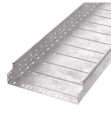 Лоток перфорированный Профи HDZ 400х100x3000 (1,0 мм) (6 м/уп)  PR16.13166  Промрукав