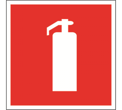 Знак безопасности NPU-1818.F04''Огнетушитель''  a7311  Белый свет