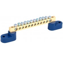 Шина N ноль на 2-угловых изоляторах ШНИ-6х9-12-У2-С  YNN10-69-12C2-K07  IEK