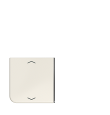 клавиша с символом для 3 и 4-клавишного пульта KNX, слоновая кость, для серии CD ( нижняя левая; верхняя правая  и нижняя левая)  CD404TSAP23  Jung