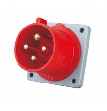 Вилка для скрытой проводки 3Р+РЕ 16А 380В IP44 ВЩ-103  26231DEK  DEKraft