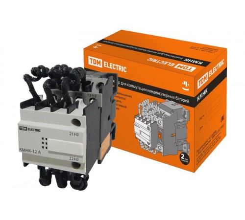 Контактор КМНК-12-230.A 12,5кВАр 1НО;1НЗ  SQ2103-0002  TDM