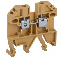 Клемма винтовая КВИ-2,5мм2 желтая  YZN30-002-K05  IEK