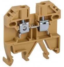 Клемма винтовая КВИ-2,5мм2 желтая  YZN30-002-K05  IEK