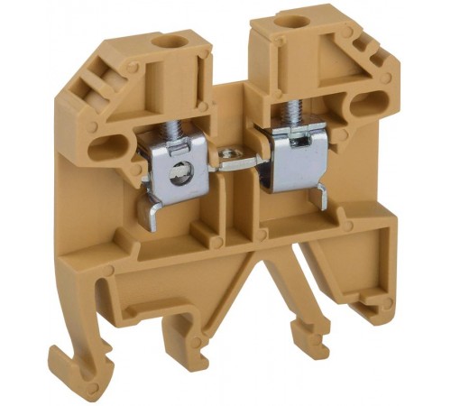 Клемма винтовая КВИ-2,5мм2 желтая  YZN30-002-K05  IEK