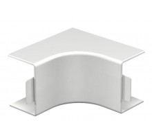 Крышка внутреннего угла кабельного канала WDK 40x60 мм (ПВХ,светло-серый) (WDK HI40060LGR)  6182127  OBO Bettermann