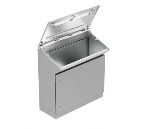 Пульт управления напольный "Inox" AISI304 TP10 IP55 (960х1000х400)mb-inox-96-100-40EKF
