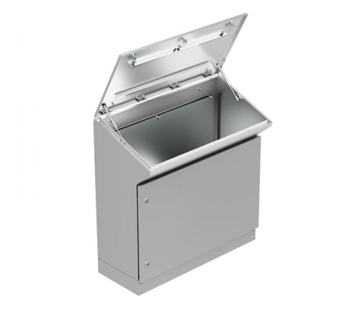 Пульт управления напольный "Inox" AISI304 TP10 IP55 (960х1000х400)mb-inox-96-100-40EKF