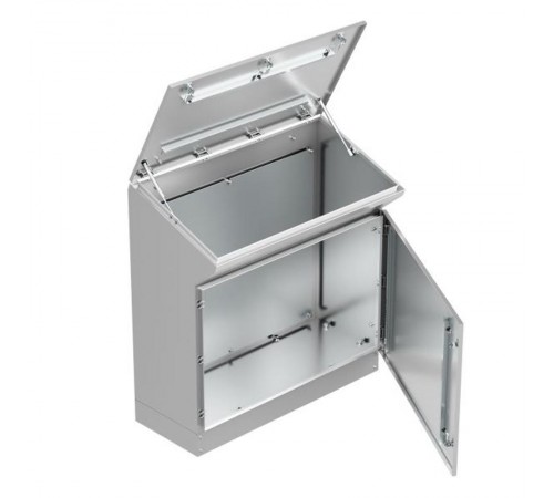 Пульт управления напольный "Inox" AISI304 TP10 IP55 (960х1000х400)mb-inox-96-100-40EKF