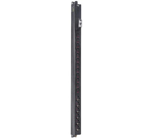 BASE PDU PV1111 23U 1ф 16А 6SCHUKO 12C13 2,6м SCHUKO  BS-PV12-06D-12C13-11  ITK