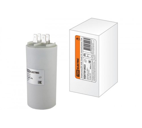 Конденсатор ДПС 450В, 35мкФ, 5%, плоский разъем  SQ0739-0023  TDM