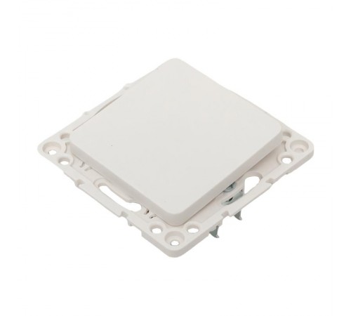 Стокгольм Механизм Выключателя 1-кл. проходного 10А в/к белый  EYV10-025-20  EKF