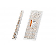 Шина соединительная 3П 63А PIN (штырь) 1 м. инд. стикер  SQ0802-0203  TDM