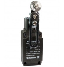 ВП 36-2543П-66 У2, рычаг со стальным роликом, регулир. по длине, 1з+1р, инерционный, 30х60 мм, IP66, выключатель путевой  ET010890  Электротехник