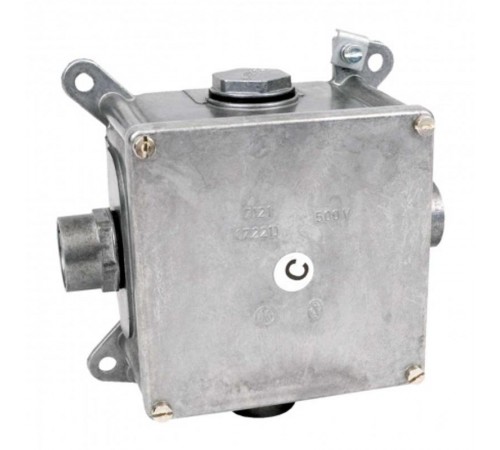 Коробка распределительная алюминиевая 7121 B (P21) IP54 96х96х64мм  7121 B_P21  Kopos