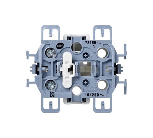 Simon 73 Выключатель 1-кл кнопочный, 10А 250В, S73, S73 Loft  73150-39  Simon