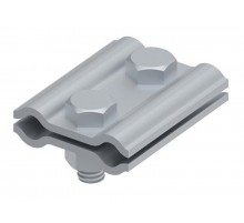 Соединитель параллельный прутка, гор. цинк, 391041  МС-041-ГЦ   Ostec