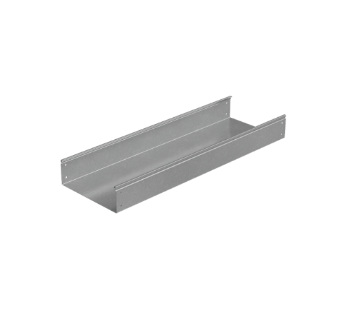 Лоток неперф. 100х300х1,2 L2500 мм "Стандарт ПЛЮС" INOX304  LNEplus100-300-1.2-2500 INOX304  КМ-Профиль