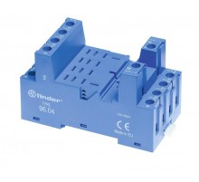 Розетка с винтовыми клеммами (с зажимной клетью) для реле 56.34; применяются модули 86.00, 86.30, 99.02  9604SMA  Finder
