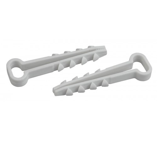 Дюбель хомут DXP-5-8-w-10 для плоского кабеля 5-8 мм белый 10шт  Б0059309  ЭРА