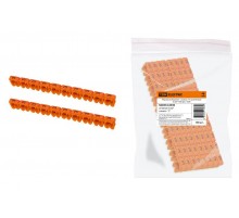 Маркер наборный - символ "3" оранжевый 6 мм2 (100 шт.)   SQ0534-0049  TDM