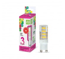Лампа светодиодная LED-JCD-standard 3Вт 230В G9 6500К 270Лм  4690612026435  ASD