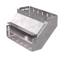 Угол вертикальный внутренний 90 градусов с крышкой Стандарт 300х100  PR16.0533  Промрукав