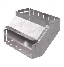 Угол вертикальный внутренний 90 градусов с крышкой Стандарт 300х100  PR16.0533  Промрукав