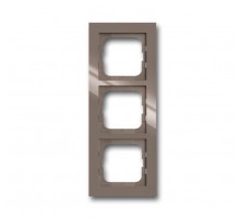 Рамка 3-постовая, серия axcent, цвет entr?e-grey  1754-0-4473   2CKA001754A4473  ABB