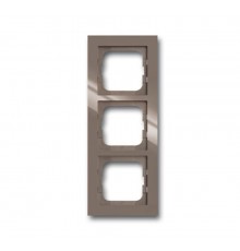 Рамка 3-постовая, серия axcent, цвет entr?e-grey  1754-0-4473   2CKA001754A4473  ABB