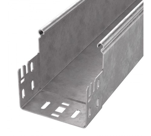 Лоток неперфорированный Профи HDZ 100х100x3000 (2,0 мм) (6 м/уп)  PR16.13784  Промрукав