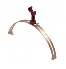 Коньк.рег. зажим с пласт. держ., медь  ND2204CU  DKC