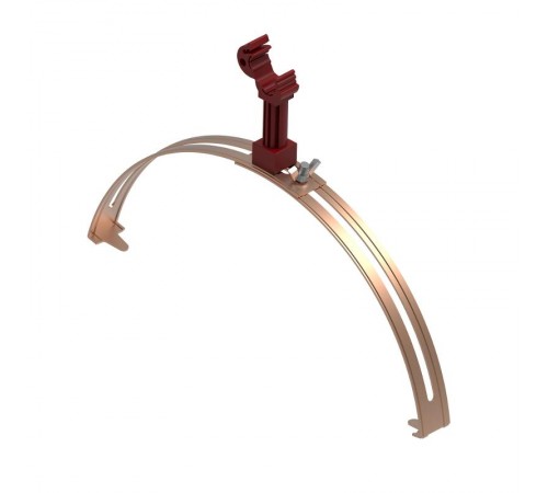 Коньк.рег. зажим с пласт. держ., медь  ND2204CU  DKC