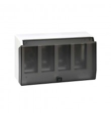 Simon CIMA 500 Бокс на 4 модуля 500CIMA с крышкой, наружный монтаж, 164х100х284мм, белый  51040004-030  Simon