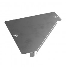 Крышка переходника левого Стандарт INOX (AISI 304) 300х100  PR16.4299  Промрукав