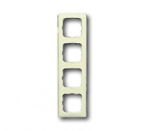 Рамка 4-постовая для кабель-каналов, Busch-Duro 2000 SI, слоновая кость  1725-0-1492   2CKA001725A1492  ABB